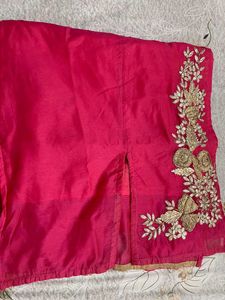 *SURPRISE FREEBIE* Pink Kurti Gotta Patti Work