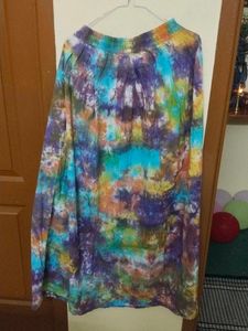 Tie-Dye Wide skirt