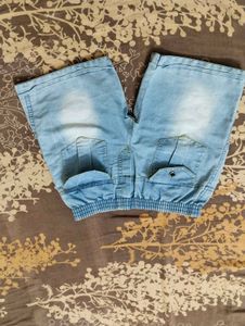 Boys Denim Shorts-combo Offer With Aqua