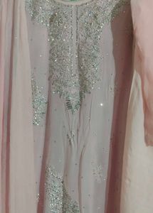 Elegant Pink Embroidered Kurta Set