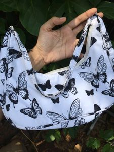 💥Price💥Butterfly Graphic Baguette Bag