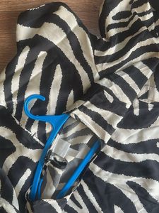 H&amp;M Zebra Print Maxi Dress