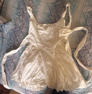 Open Back A Line Dress