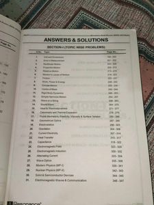 Resonance Rank booster Physics for JEE Mains