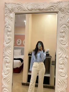 FREAKINS WHITE JEANS