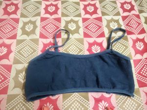 Stylish Layered Bralette Tops Set of 2 (Navy Blue)