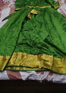 Green &amp; Gold Traditional Dress