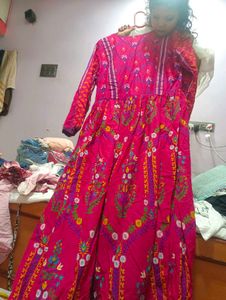 SangriaElegant Ethnic Gown