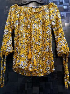 Fig Floral Top - L