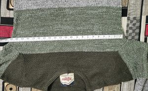 Roadster Co Men Grey GreenColourblocked Pullover