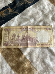 Indian 500rs Note For Collections
