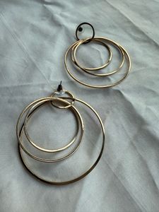 Imported golden western earrings