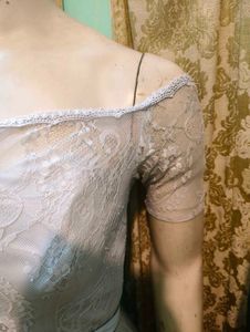 Elegant Lace Off-Shoulder Dress