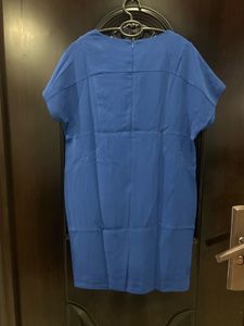 Blue Loose Dress