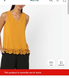Vero Moda Lace Trim Top