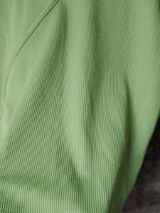 Green Wrap-Front Tee
