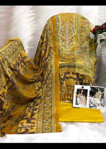 Elegant Unstitched Salwar Suit Material