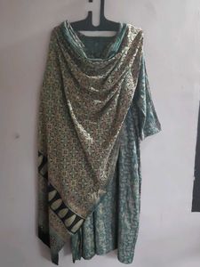 Pure Cotton Kurta And Duppatta (Bust40-42)