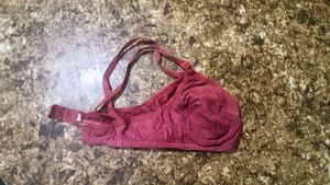 Comfortable Maroon Bra