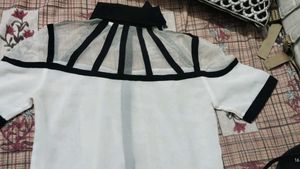 Beautiful Stylish Black &amp; White Shirt