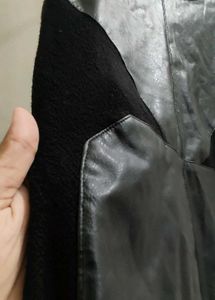 ZARA Leather Top