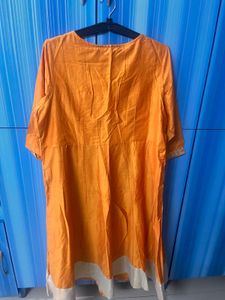 Anarkali Orange Kurta-xxl