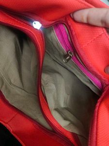 Red Hobo Bag
