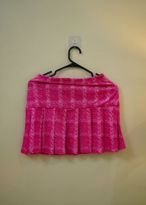 Pink Cropped Blazer