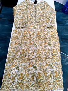 Floral Print Kurta Dupatta