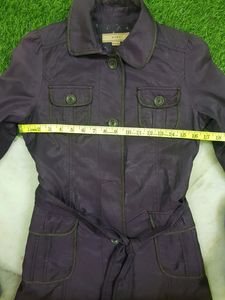 Purple Trench Coat