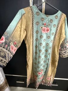 Floral Print Kurta