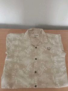 Patterned Button Down Shirt