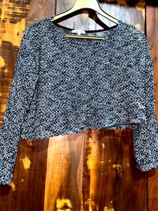 Black Crop Top