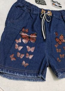 Butterfly Print Shorts