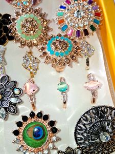 Fancy AD Diamond Rings