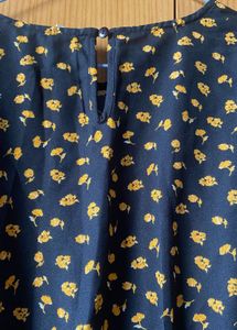 Floral Print Mini Dress