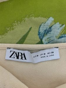 ZARA Floral Detailing Bodysuit