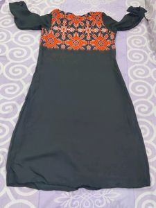 Elegant Black Kurta