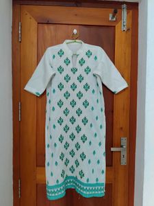 Embroidered Kurta with Dupatta