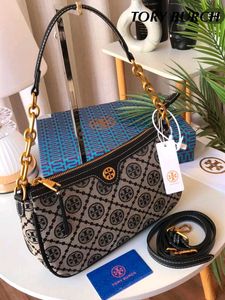TORY BURCH  Monogram Jacquard Studio Bag Wd Box