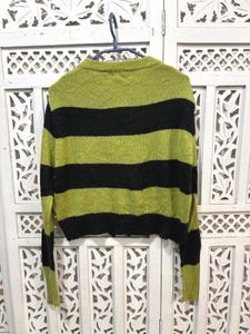 🎀Imported Striped Knit Cardigan B