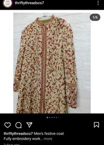 Zardozi Sherwani