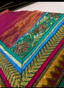 Tissue Saree With Blouse