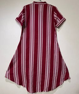 Striped Hi-Low Designer kurti