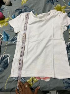 Girls White T-shirt