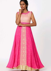Anarkali Gown Sleeveless