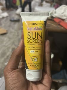Nutriglow Sun Screen Fairness Lotion