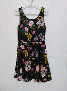 Price Reduced! H&amp;M Black Floral Dress