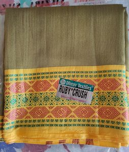 New Olive Saree