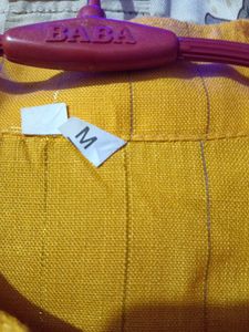 ✨ Mustard colour Men’s Kurta Pyjama Set – Elegant
